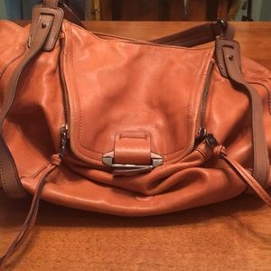 Kooba, Jonnie, handbag, terra-cotta orange color
